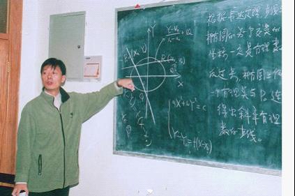 2005年5月11日中科院数学所研究员徐飞来我院讲学